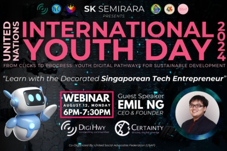 Youth Digital Pathways for Sustainable Development Webinar